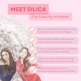 NEW! Natural Silica: The Beauty Mineral | Hair Growth & Vegan Collagen Support  | Vegan blend